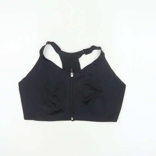 M&S Goodmove Women’s Black 42C High Support Zip Front Sports Bra