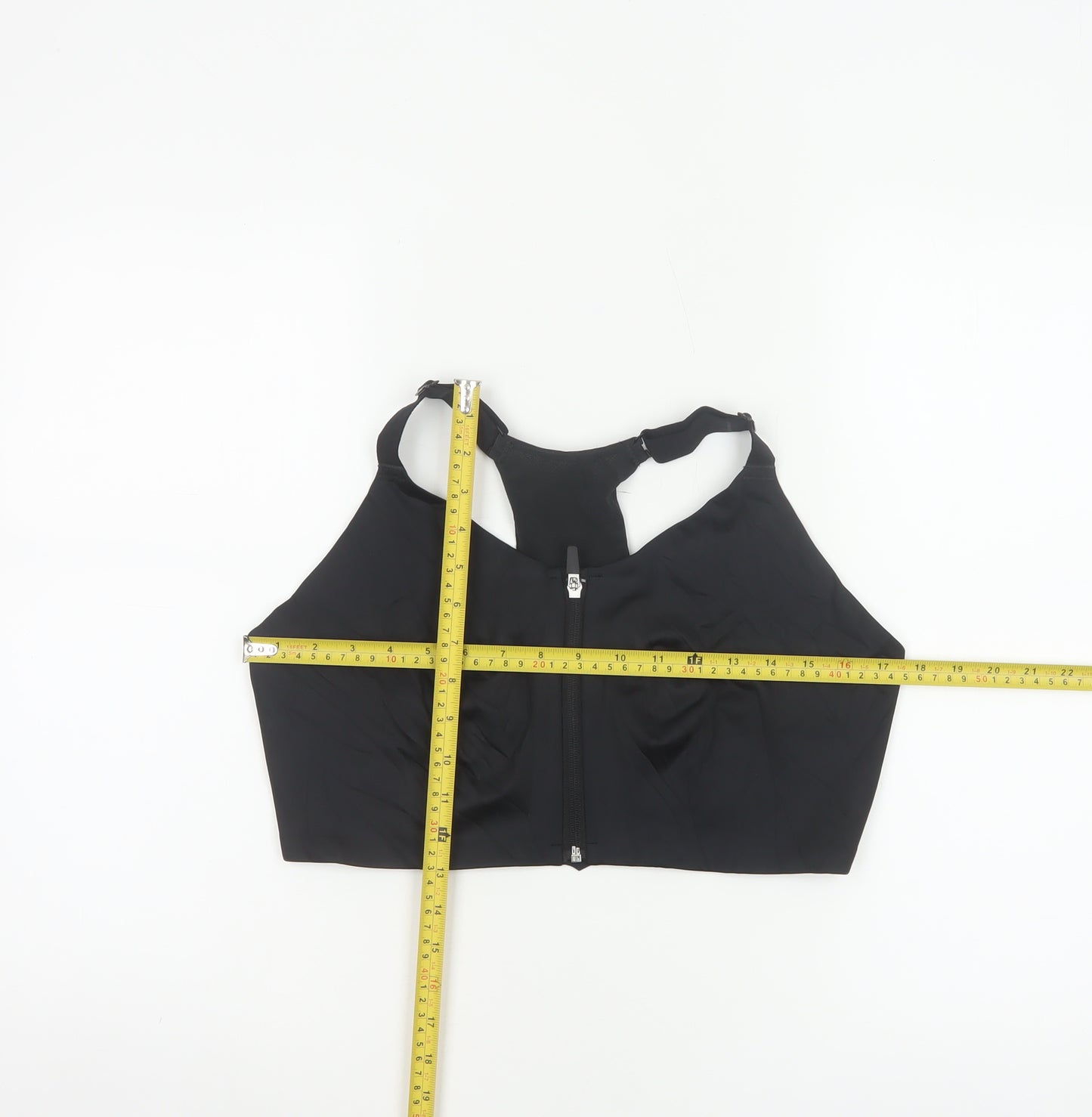 M&S Goodmove Women’s Black 42C High Support Zip Front Sports Bra