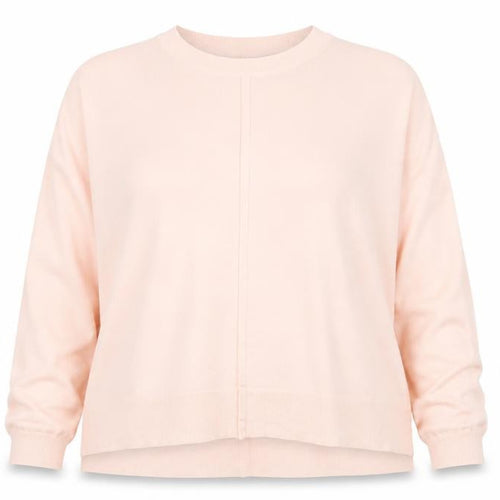 John Lewis Women’s Pink Size 16 Crew Neck Long Sleeve Knit Jumper