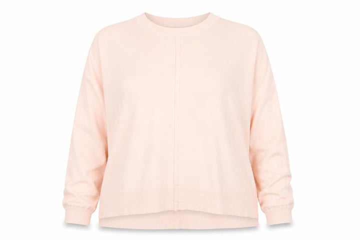 John Lewis Women’s Pink Size 16 Crew Neck Long Sleeve Knit Jumper