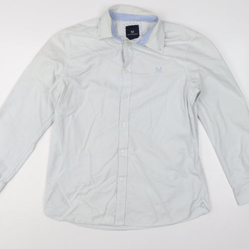 Crew Clothing Company Men’s Light Blue M Classic Fit Cotton Shirt