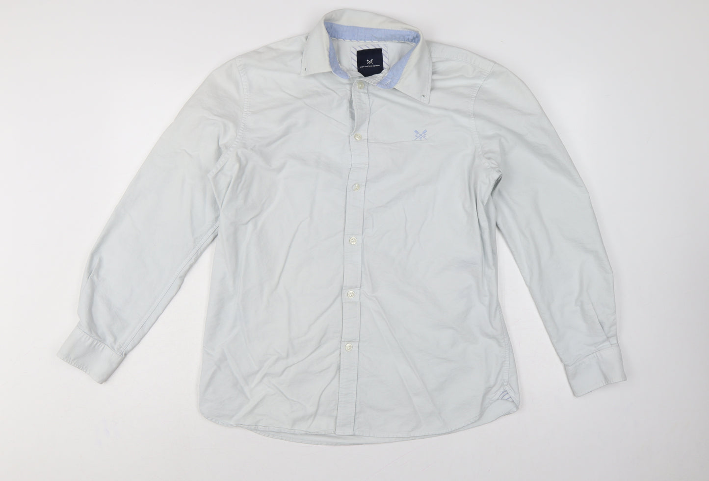 Crew Clothing Company Men’s Light Blue M Classic Fit Cotton Shirt