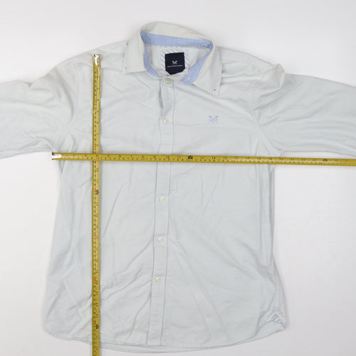 Crew Clothing Company Men’s Light Blue M Classic Fit Cotton Shirt