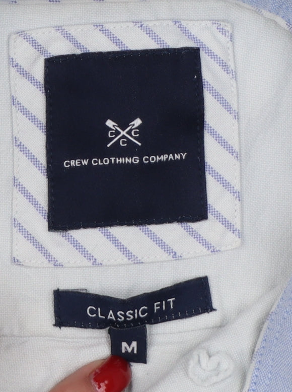 Crew Clothing Company Men’s Light Blue M Classic Fit Cotton Shirt