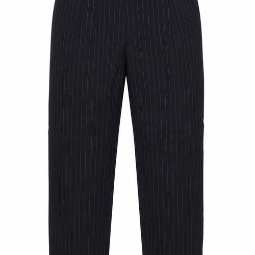 Jaeger Men's Black Pinstripe Wool Dress Trousers 36S Formal