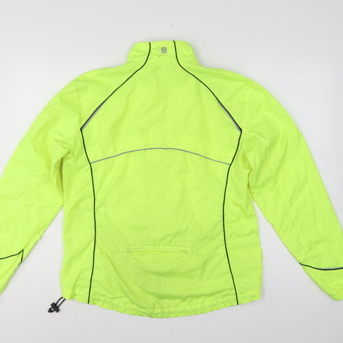 Karrimor Women’s Yellow UK 14 Running Windbreaker Reflective Full Zip