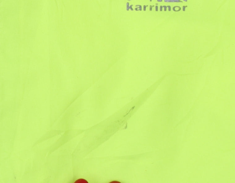Karrimor Women’s Yellow UK 14 Running Windbreaker Reflective Full Zip