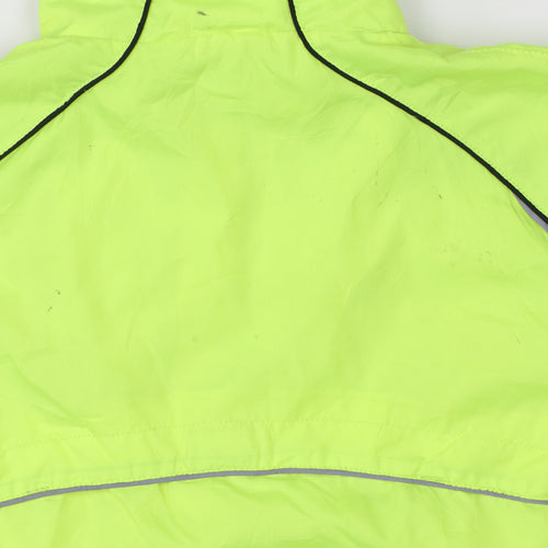 Karrimor Women’s Yellow UK 14 Running Windbreaker Reflective Full Zip
