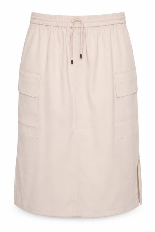 Marks and Spencer Women Pink UK 10 Cargo Midi Skirt Pockets