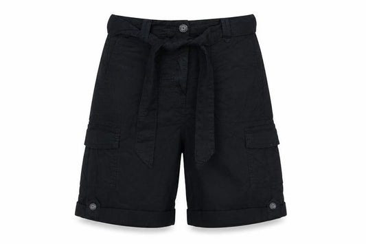 Marks and Spencer Women’s Black Size 8 Cargo Belted Shorts