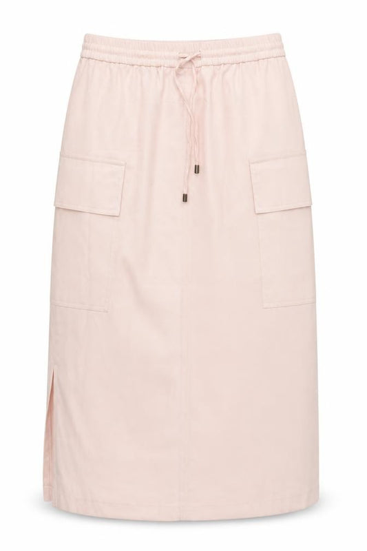 Marks & Spencer Women Pink UK 10 Cargo Long Skirt Pockets