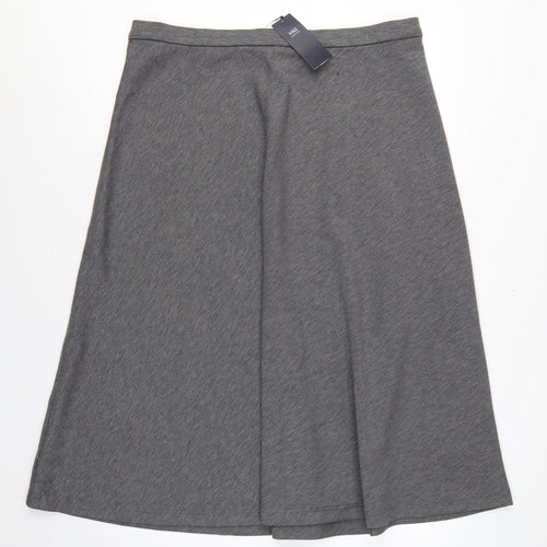 Marks and Spencer Women's Grey Marl UK 18 Wrap Long Skirt