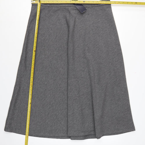 Marks and Spencer Women's Grey Marl UK 18 Wrap Long Skirt