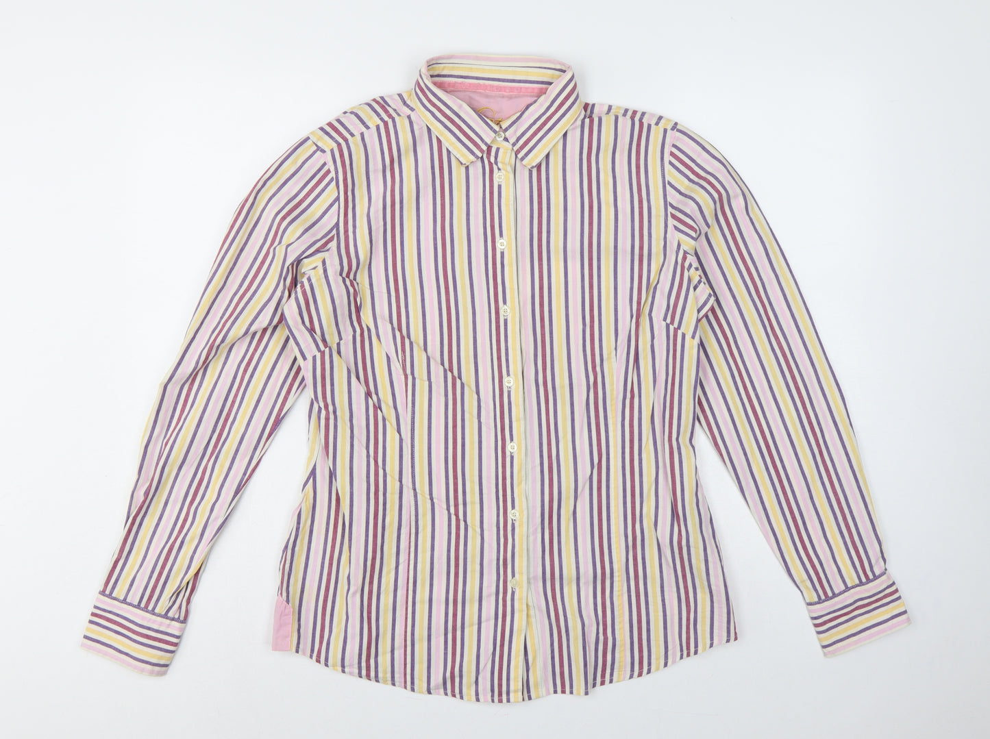 Musto Signature Women’s Multicoloured Striped Cotton Shirt UK 16