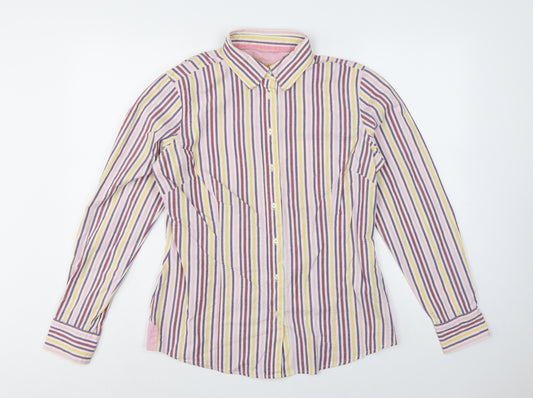 Musto Signature Women’s Multicoloured Striped Cotton Shirt UK 16