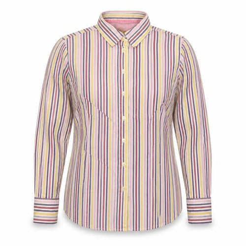 Musto Signature Women’s Multicoloured Striped Cotton Shirt UK 16