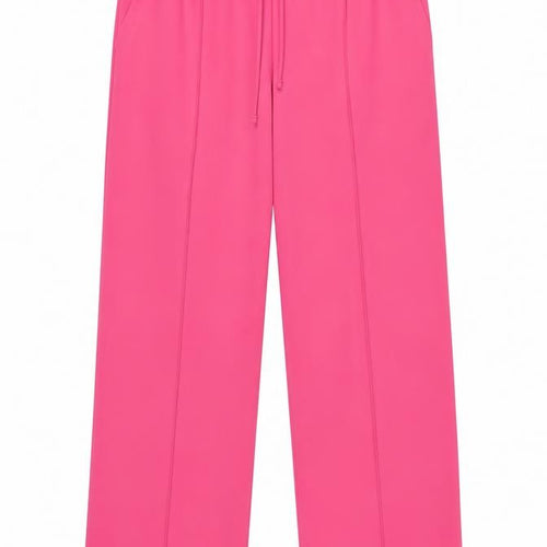 Marks & Spencer Women Pink Size 20 Wide High Rise Trousers