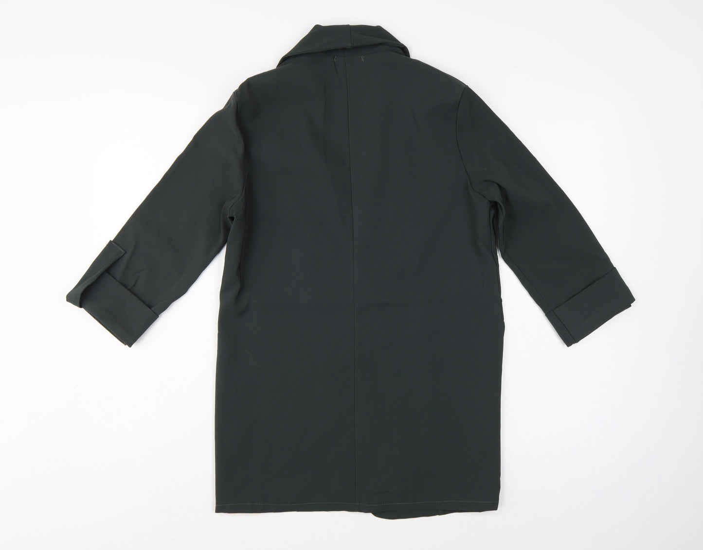 PrettyLittleThing Women’s Black UK 8 Longline Tuxedo Blazer Jacket
