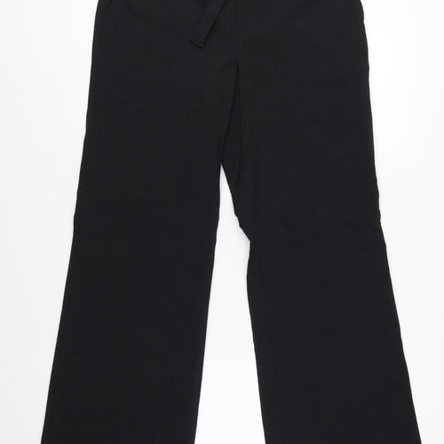 Mexx Women’s Black UK 12 Belted Bootcut Dress Trousers