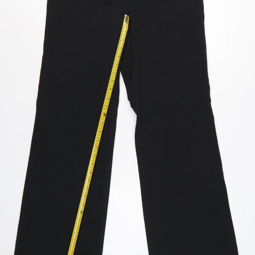 Mexx Women’s Black UK 12 Belted Bootcut Dress Trousers