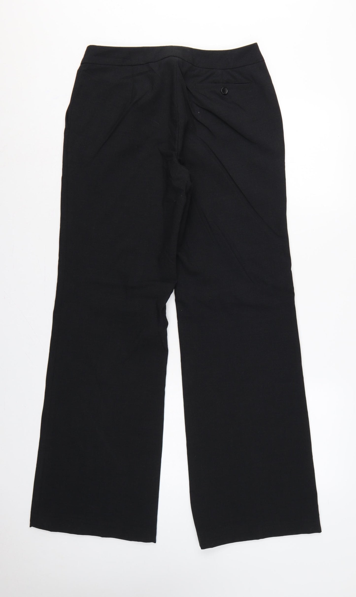 Mexx Women’s Black UK 12 Belted Bootcut Dress Trousers