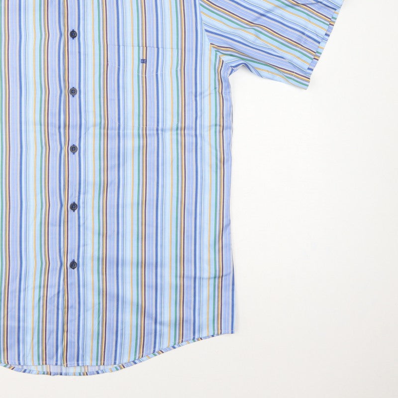 Additional view of Daniel Grahame Drifter Men’s Blue Multicoloured Stripe Shirt M