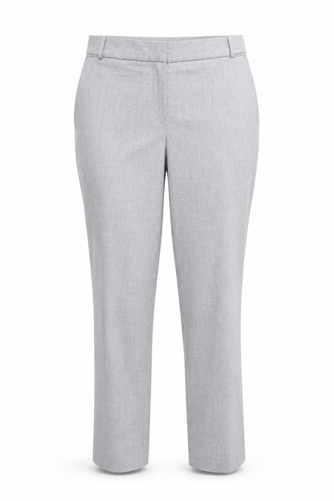 Next Women Grey UK 12R Tailored Straight Dress Trousers