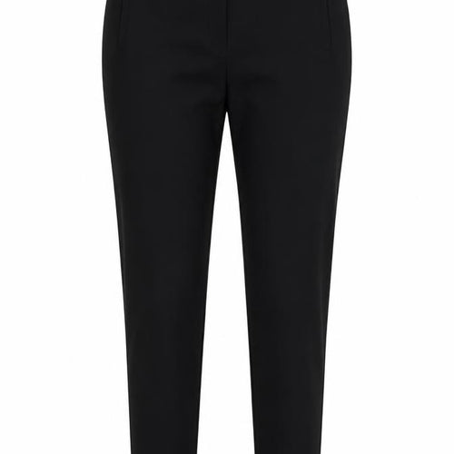 Dorothy Perkins Women Black UK 14 Slim Tapered Tailored Work Trousers