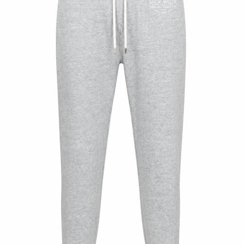 Jack Wills Women Grey UK 10 Logo Drawstring Cuffed Joggers