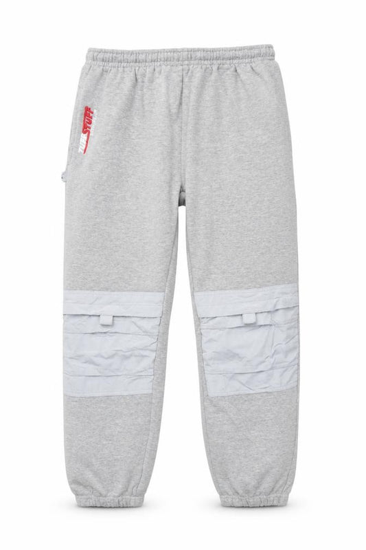 TuffStuff Men's Grey M Convertible Workwear Sweatpants Cuffed Logo