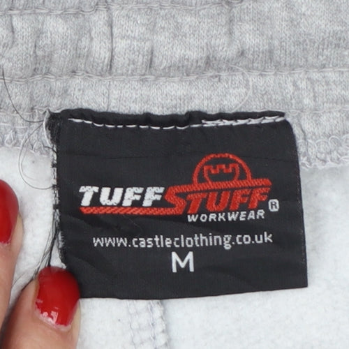 TuffStuff Men's Grey M Convertible Workwear Sweatpants Cuffed Logo