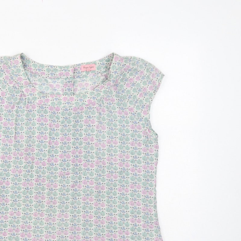 Additional view of Phase Eight Women’s Multicoloured Floral Cap Sleeve Blouse, size UK 14