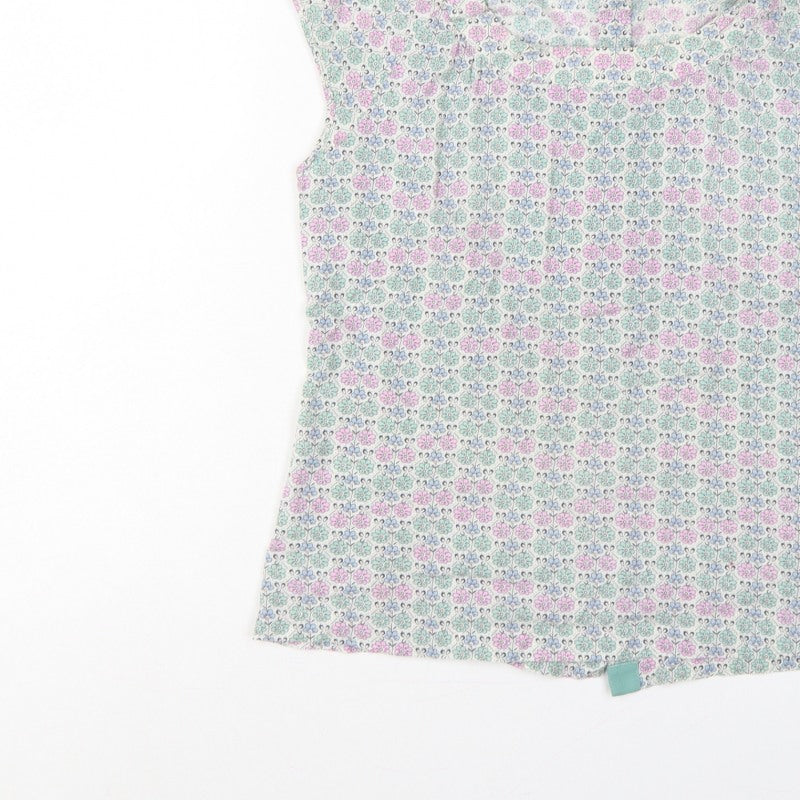 Additional view of Phase Eight Women’s Multicoloured Floral Cap Sleeve Blouse, size UK 14