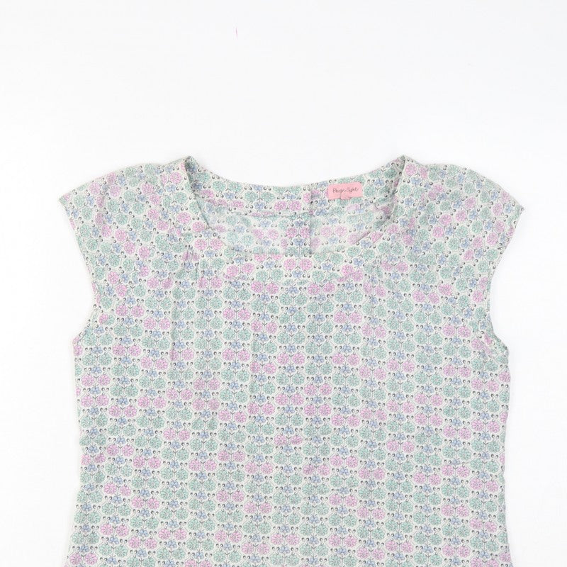 Additional view of Phase Eight Women’s Multicoloured Floral Cap Sleeve Blouse, size UK 14