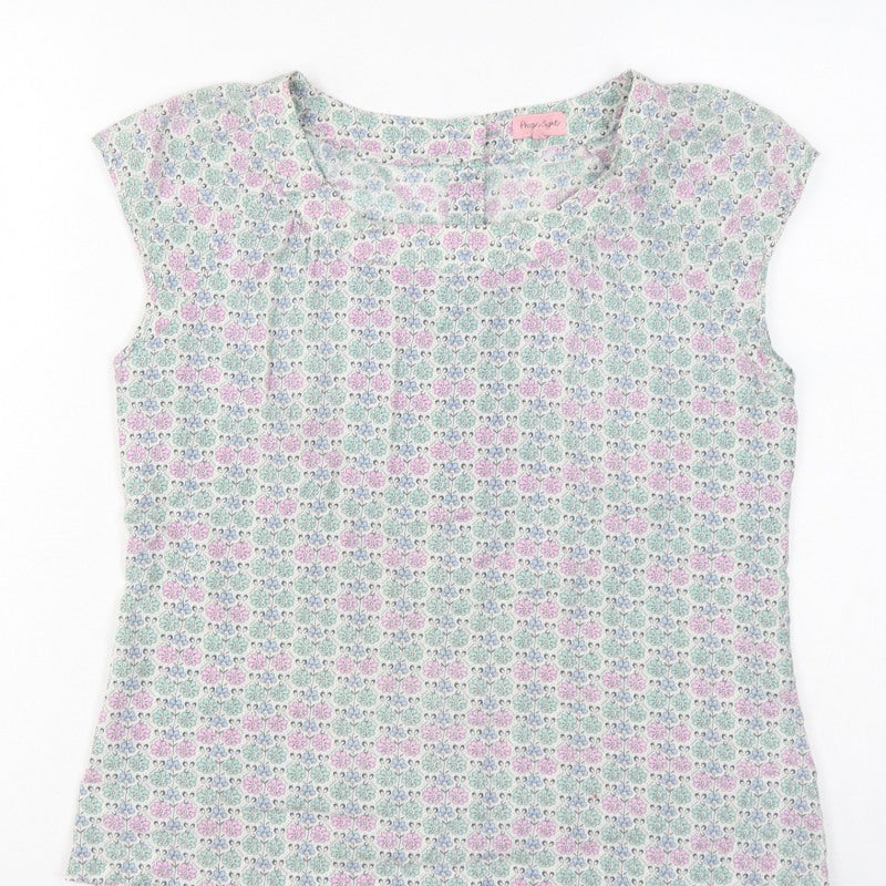 Additional view of Phase Eight Women’s Multicoloured Floral Cap Sleeve Blouse, size UK 14