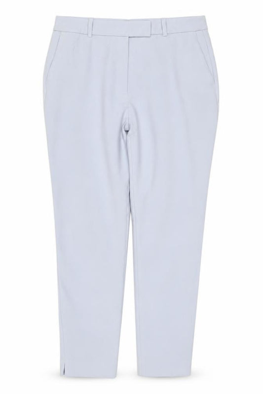 M&S Women Blue Size 16 Tall Tailored Straight Leg Dress Trousers