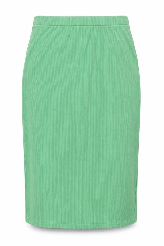 Marks and Spencer Women Green Size 16 Rib Knit Midi Pencil Skirt