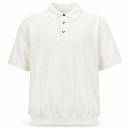 Marks and Spencer Men's Ivory 2XL Cotton Rich Short Sleeve Polo Shirt