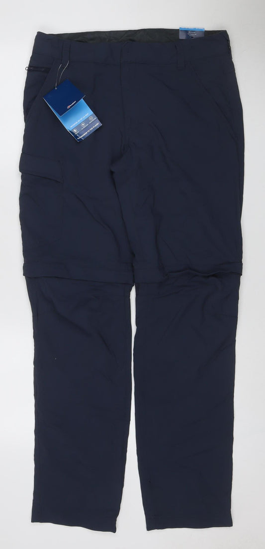 Berghaus Men’s Navy Waterproof Rain Trousers UK 32 W32 L32 Regular