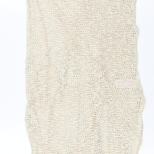 M&S Women Ivory XS Knit Jumper Dress Knee Length Casual