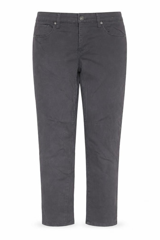 Bandolino Women’s Grey UK 12 Selene Capri Straight 5-Pocket Jeans