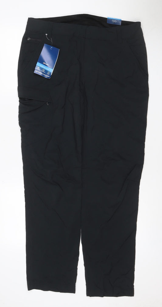 Berghaus Unisex Adults Black Size 34 Waterproof Rain Trousers 32in