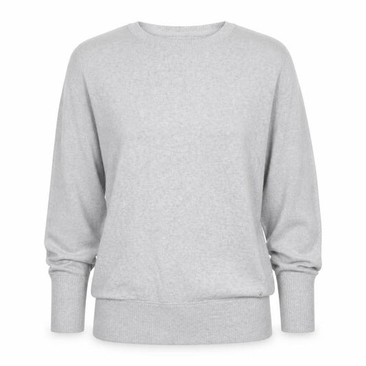 Next Women Grey UK 8 Bamboo Blend Dolman Sleeve Crew Neck Jumper