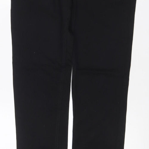 Zara Man Men's Black W32 Slim Stretch Chino Trousers