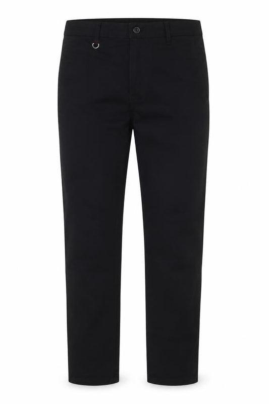Zara Man Men's Black W32 Slim Stretch Chino Trousers