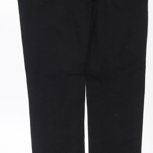 Zara Man Men's Black W32 Slim Stretch Chino Trousers
