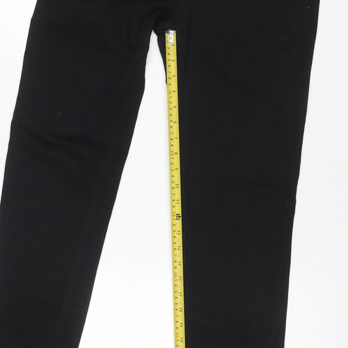Zara Man Men's Black W32 Slim Stretch Chino Trousers
