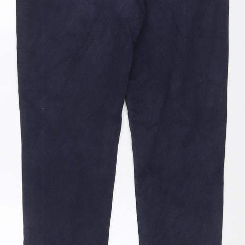 Uniqlo Men’s Navy Blue 30/33 Stretch Chino Trousers Straight Leg