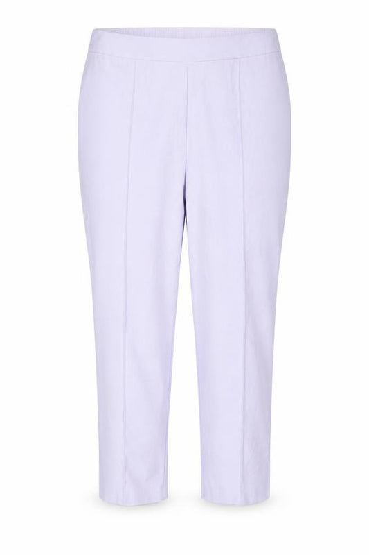 M&S Women Purple Size 20 Short Wide Leg Elastic Waist Trousers