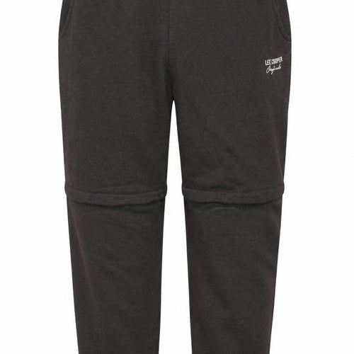 Lee Cooper Men’s Brown 2XL Fleece Jogger Sweatpants Drawstring